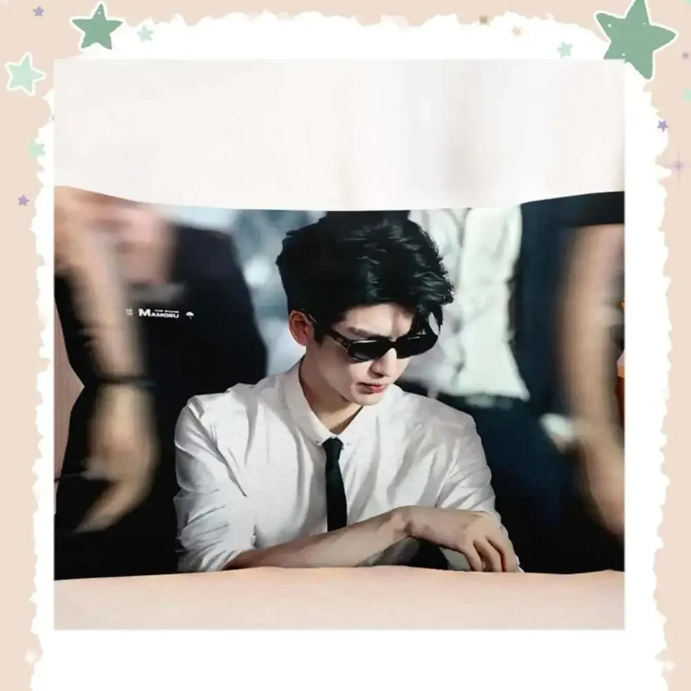 free US fast shipping Zhang Linghe Pillowcase,Star Photo Pillow Cover, Single Be
